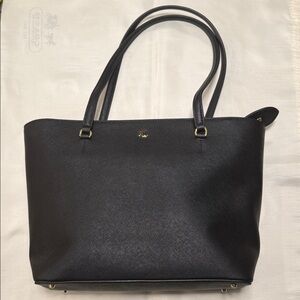 Lauren Ralph Lauren Black Tote Bag